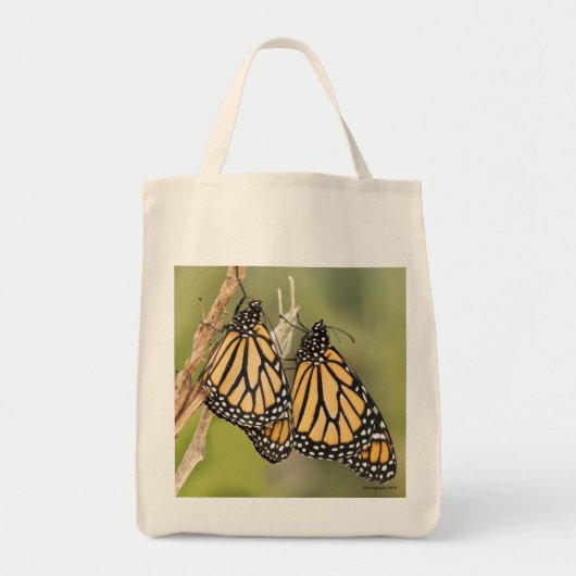 Monarch Butterfly Grocery Tote Bag Tragetasche (Vorne)