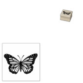 Monarch Butterfly Gummistempel (Stempel)