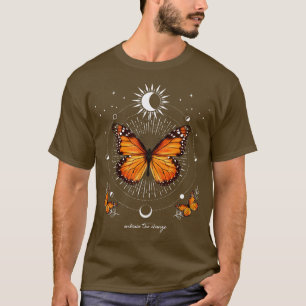 Monarch Butterfly Himmlisch Butterfly Sun Moon Pha T-Shirt