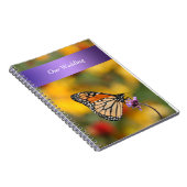 Monarch Butterfly Hochzeitbücher Notizblock (Rechte Seite)