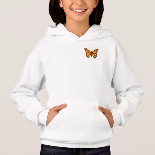 Monarch Butterfly Hoodie (Vorderseite)