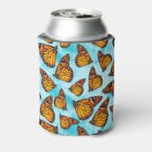 Monarch Butterfly Illustration über Wolken Dosenkühler (Kanne Rückseite)