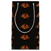 Monarch Butterfly im Schlüssel von Orange Kleine Geschenktüte (Vorderseite)