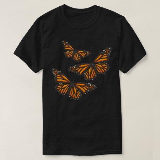 Monarch Butterfly Insektenfliege T-Shirt (Design vorne)