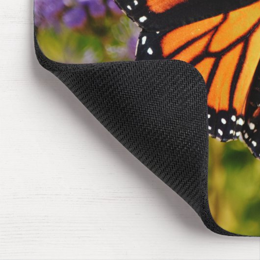 Monarch Butterfly Inside Wings Mouse Pad Mousepad (Ecke)
