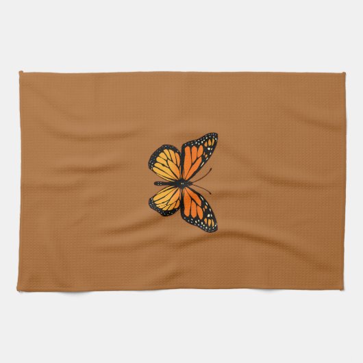 Monarch Butterfly Joy Handtuch (Horizontal)
