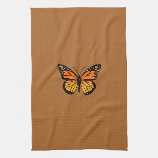 Monarch Butterfly Joy Handtuch (Vertikal)