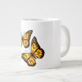 MONARCH BUTTERFLY Jumbo-Tasse (Vorderseite Rechts)