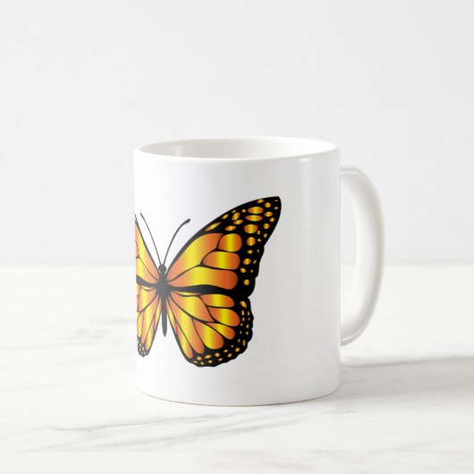 MONARCH BUTTERFLY KAFFEETASSE (VorderseiteRechts)