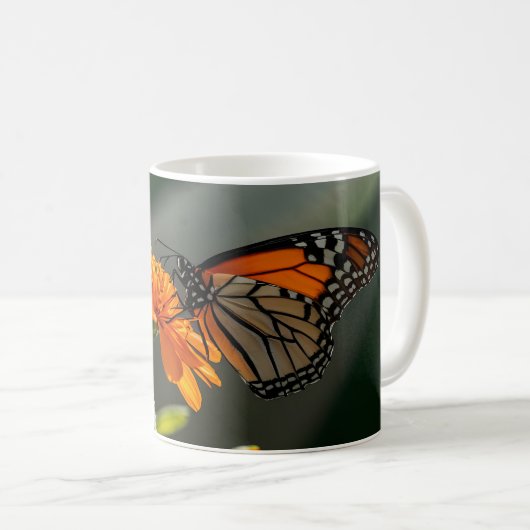 Monarch Butterfly Kaffeetasse (VorderseiteRechts)