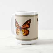 Monarch Butterfly Kaffeetasse (Vorderseite Links)