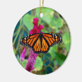 Monarch Butterfly Keramik Ornament (Links)