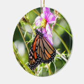 Monarch Butterfly Keramik Ornament (Links)
