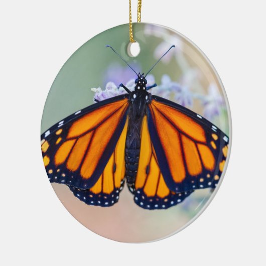 Monarch Butterfly Keramikornament (Links)