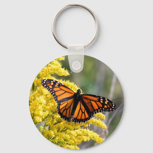 Monarch Butterfly Keychain Schlüsselanhänger (Vorderseite)