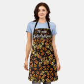 Monarch Butterfly Kisses Schürze (Getragen)