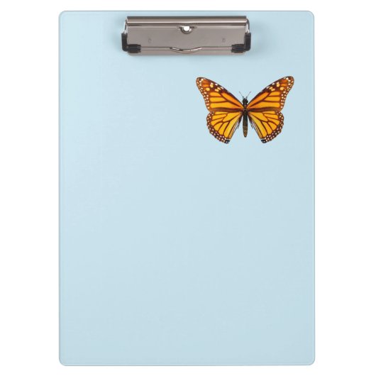 Monarch Butterfly Klemmbrett (Vorderseite)