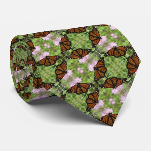 Monarch Butterfly-Krawatte Krawatte (Gerollt)
