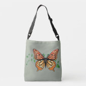 Monarch Butterfly Kristall Tote Tasche (Rückseite)
