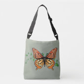 Monarch Butterfly Kristall Tote Tasche (Vorderseite)