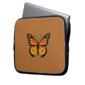 Monarch Butterfly Laptopschutzhülle (Vorderseite Links)