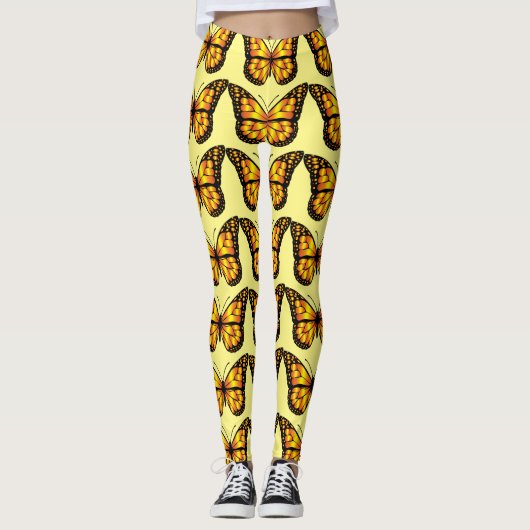 MONARCH BUTTERFLY LEGGINGS (Vorderseite)