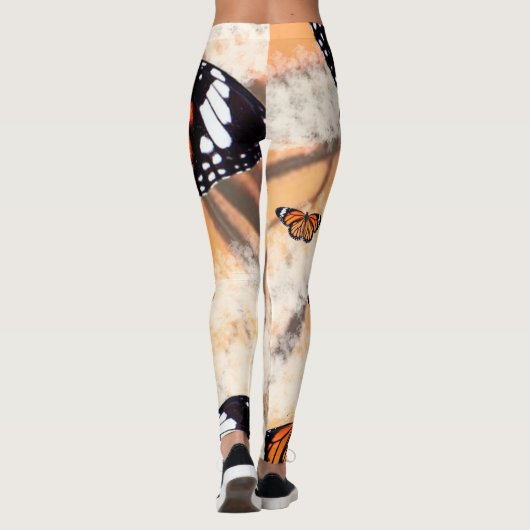 Monarch Butterfly-Leggings Leggings (Rückseite)