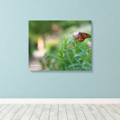 Monarch Butterfly Leinwanddruck (Insitu (Holzboden))