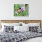 Monarch Butterfly Leinwanddruck (Insitu (Schlafzimmer))