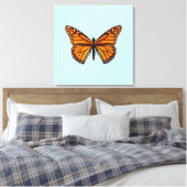 Monarch Butterfly Leinwanddruck (Insitu (Schlafzimmer))