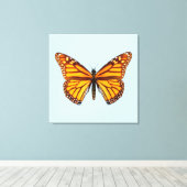 Monarch Butterfly Leinwanddruck (Insitu (Holzboden))