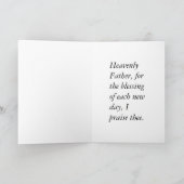 Monarch Butterfly Lobeskarte Karte (Innenseite)