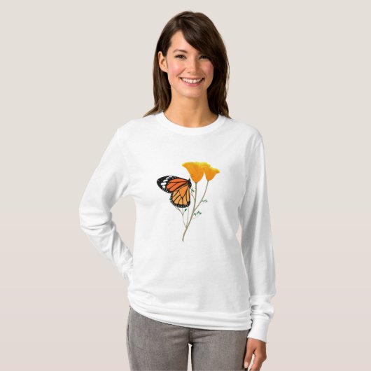Monarch Butterfly Long Sleeve Shirt (Vorne ganz)