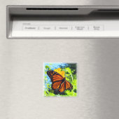 Monarch Butterfly Magnet (In Situ (Geschirrspüler))