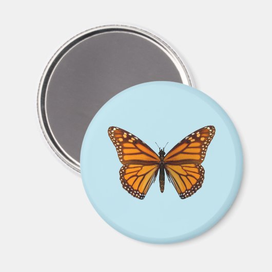 Monarch Butterfly Magnet (Vorderseite/Rückseite)