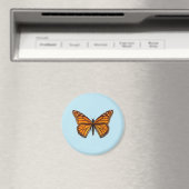 Monarch Butterfly Magnet (In Situ (Geschirrspüler))