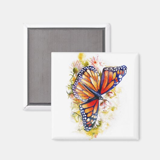 Monarch Butterfly Magnet (Vorderseite/Rückseite)