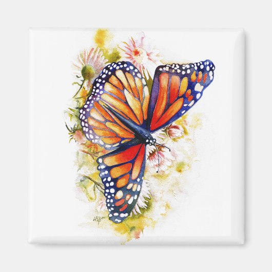 Monarch Butterfly Magnet (Vorne)