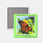 Monarch Butterfly Magnet (Vorderseite/Rückseite)