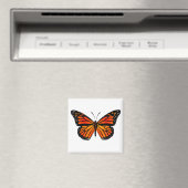 Monarch Butterfly Magnet (In Situ (Geschirrspüler))