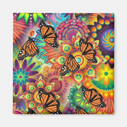 Monarch Butterfly Magnet (Vorne)