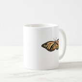Monarch Butterfly Malinsekt Kaffeetasse (VorderseiteRechts)