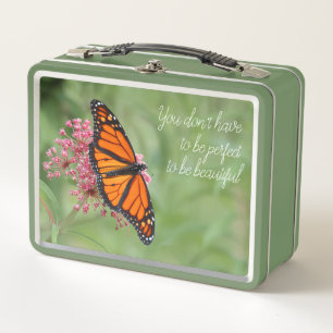 Monarch Butterfly Metall Brotdose