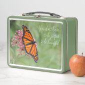 Monarch Butterfly Metall Brotdose (Beispiel)