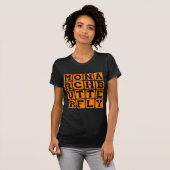 Monarch Butterfly, Milkweed Butterfly T-Shirt (Vorne ganz)