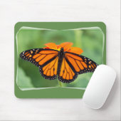 Monarch Butterfly Mousepad (Mit Mouse)