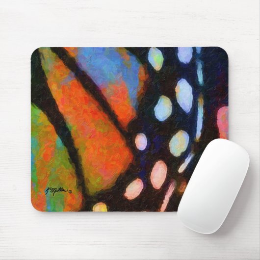 Monarch Butterfly Mousepad (Mit Mouse)