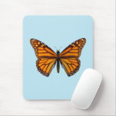 Monarch Butterfly Mousepad (Mit Mouse)