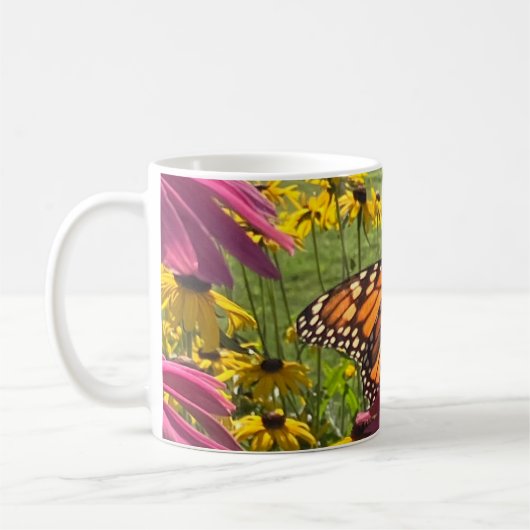 Monarch butterfly mug ©️dheller2026 kaffeetasse (Links)
