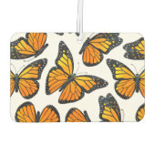 Monarch Butterfly-Muster Autolufterfrischer (Rückseite)